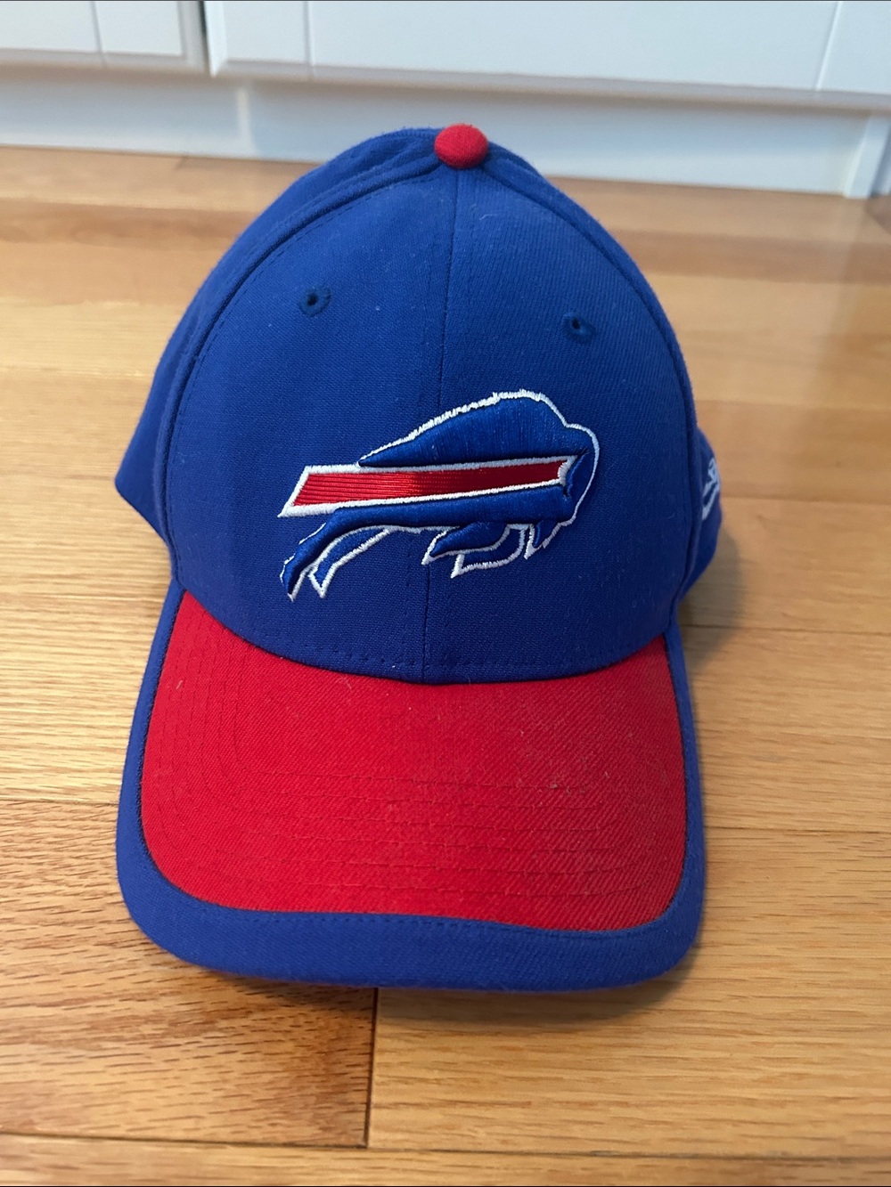 New Era Buffalo Bills Blue and Red Logo Cap
